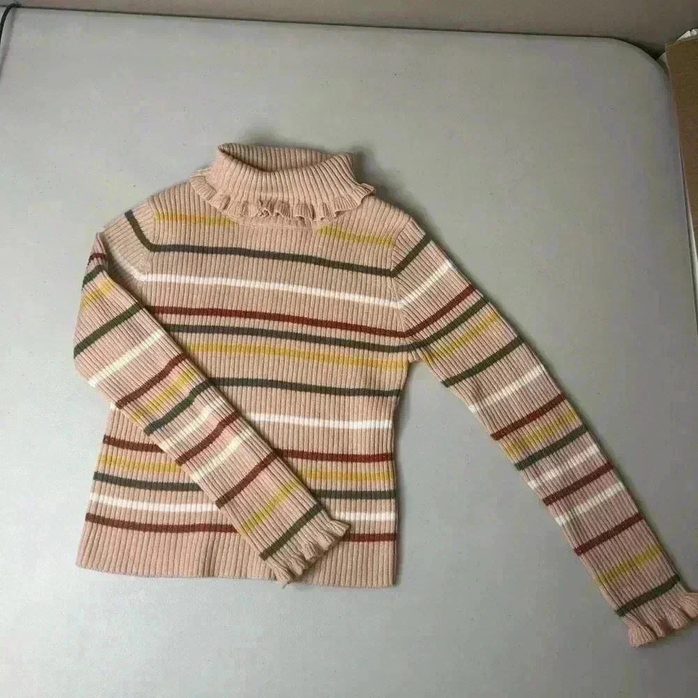 Tommy Bahama‎ Girl’s Pink Turtleneck Sweater Size 5/6
